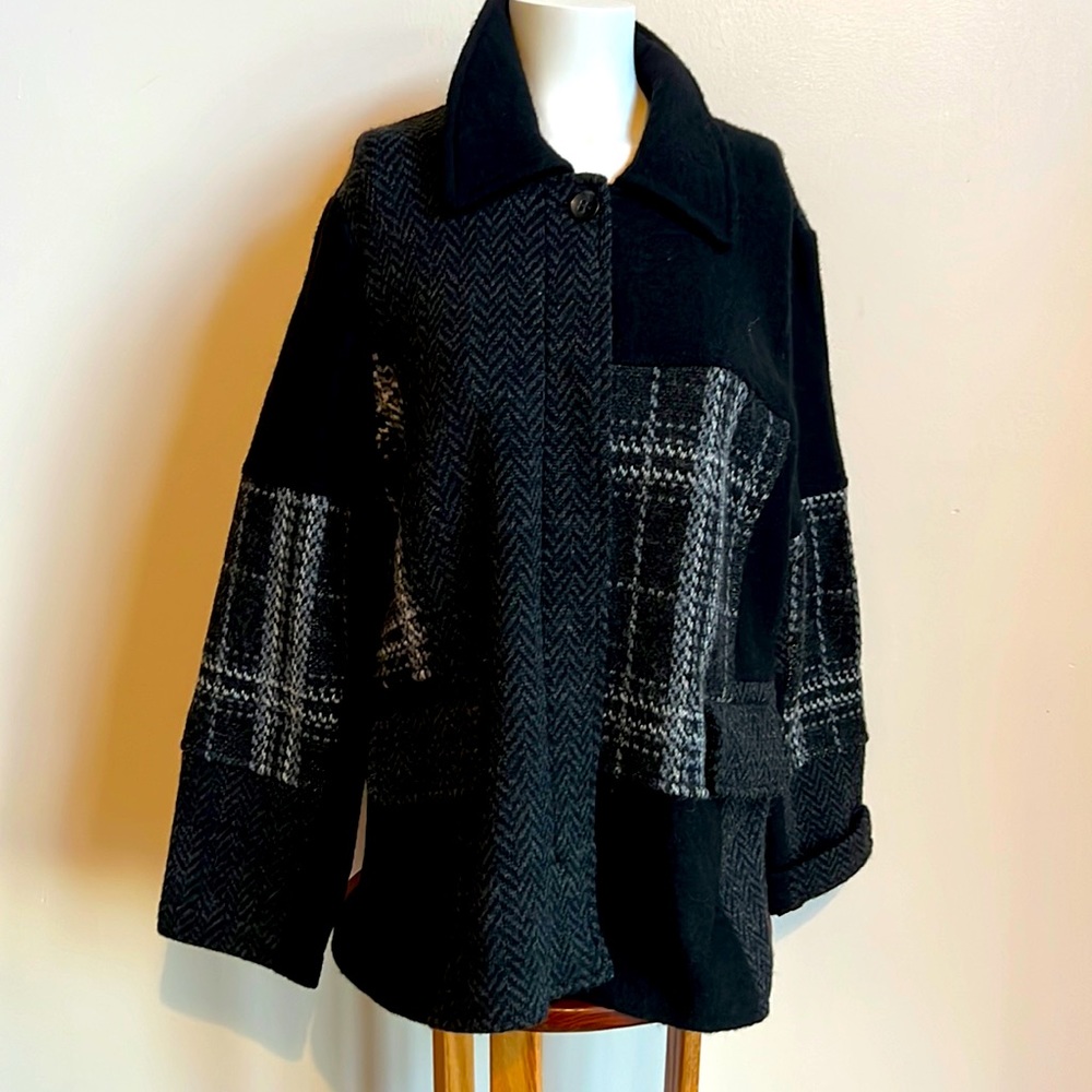 Wool Karen hart sweater block details in various patterns “unique”